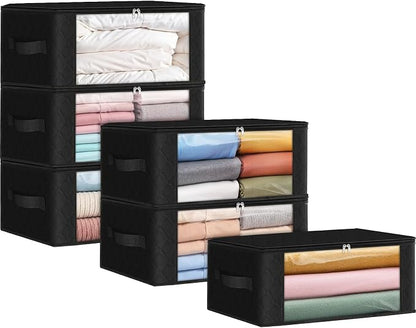 Fab totes 35L Closet Organizers and Storage, Foldable Under Bed Storage by Fabtotes