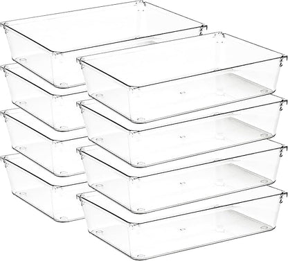 8 Pack Drawer Organizer by Ravinte+Decor