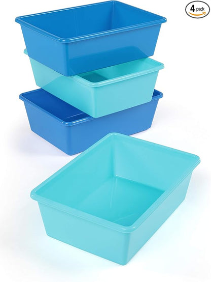 Humble Crew Large Plastic Storage Bins by HumbleCrew