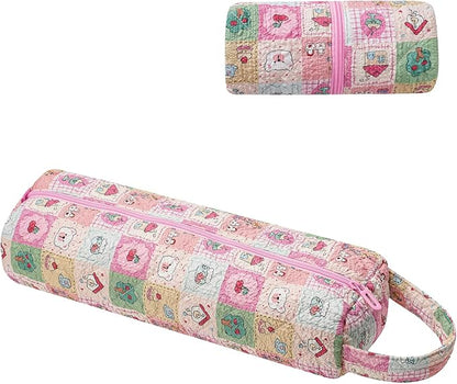 Quilted Hair Tools Travel Bag，Hair Styling Accessories Storage Case by Unknown