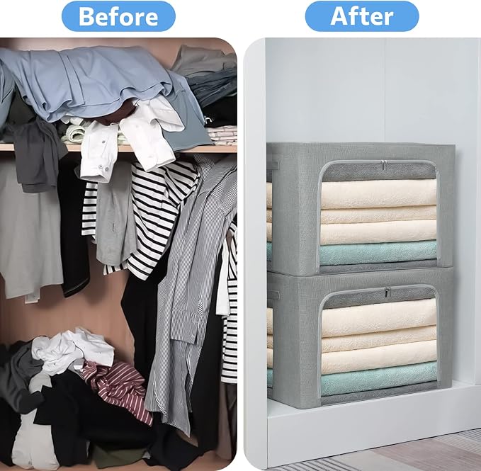 CYhom 3Pack Foldable Storage Bins - Image 8