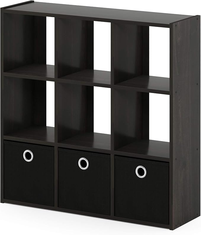 Furinno Simplistic 9-Cube Organizer - Image 7