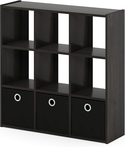 Furinno Simplistic 9-Cube Organizer - Image 7