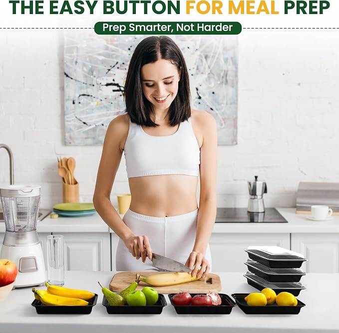 38oz Meal Prep Containers, Reusable Bento Box - Image 8