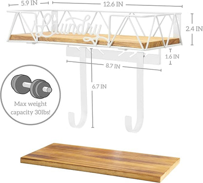 PERFNIQUE Ironing Board Holder, Iron Board Wall Mount, Ironing Board Hanger - Image 2