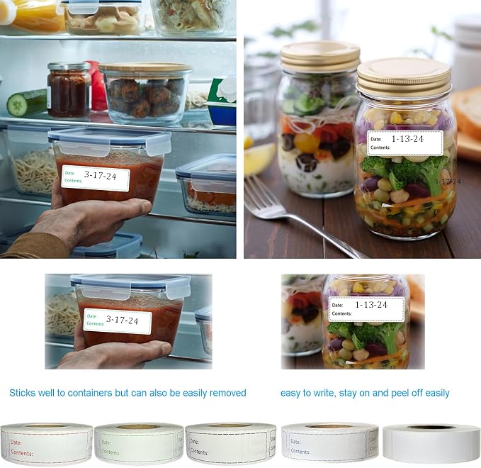 1000pcs Freezer Labels, 1x3 inch - Image 4