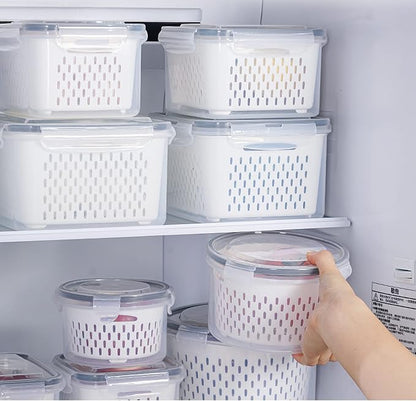3Pack Fridge Food Storage Container Set - Image 3