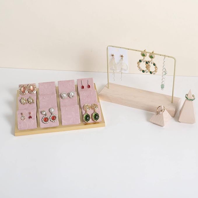 GemeShou Golden coated earring display stand - Image 8