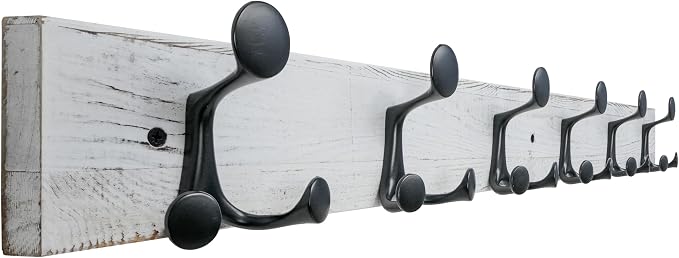 SKOLOO 36-Inch Wood Coat Rack Wall Mount by SKOLOO