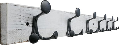 SKOLOO 36-Inch Wood Coat Rack Wall Mount by SKOLOO