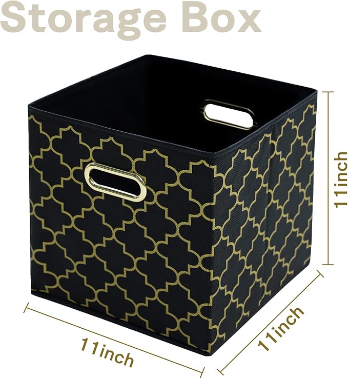 Fabric Cloth Storage Bins, Fabric Cube Organizer - Image 2