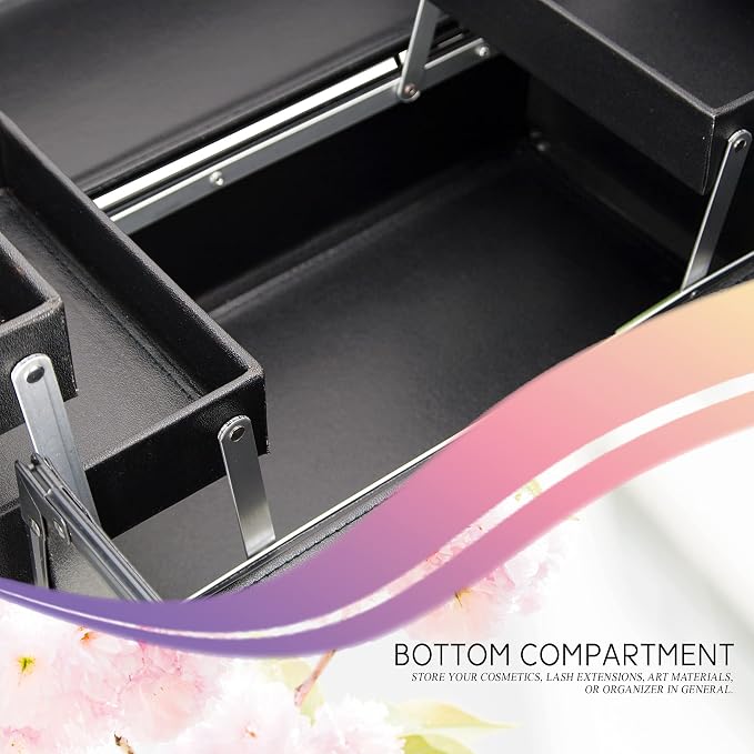 Ver Beauty Makeup Organizer, Cosmetic Travel Kit, Makeup Artist Supplies - Image 5