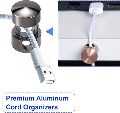 3 Sets Charger Holders for Cords, Adjustable Cable Anchor Holders, Adhesive - Image 5