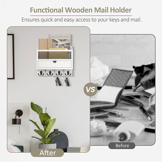 Nekon Mail Organizer with Drawer - Image 7