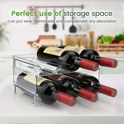 spospo Water Bottle Organizer for Cabinet, Water Bottle Storage Organizer - Image 5