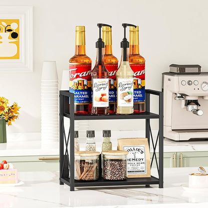 Giikin Countertop Organizer, 2 Tier Coffee Station Organizer - Image 7