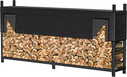 WALMANN Heavy-Duty 8 ft Firewood Rack - Image 9