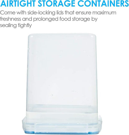 Vtopmart Large Food Storage Containers 5.2L / 175oz, 4 Pieces BPA Free Plastic - Image 5