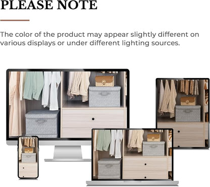 GRANNY SAYS Storage Boxes with Lids, Fabric Storage Bins, Keepsake Box - Image 9