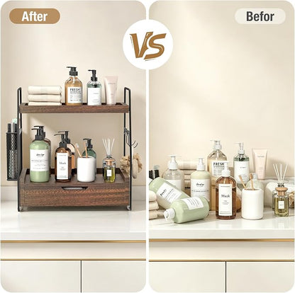 2-Tier Bathroom Counter Organizer - Image 4
