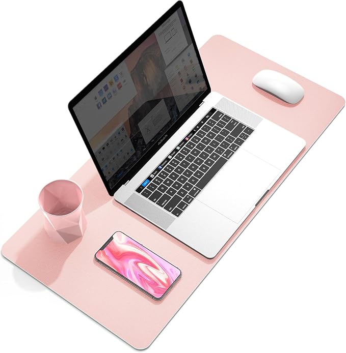 YSAGi Dual-Sided Desk Pad Protector, Desk Mat by YSAGi
