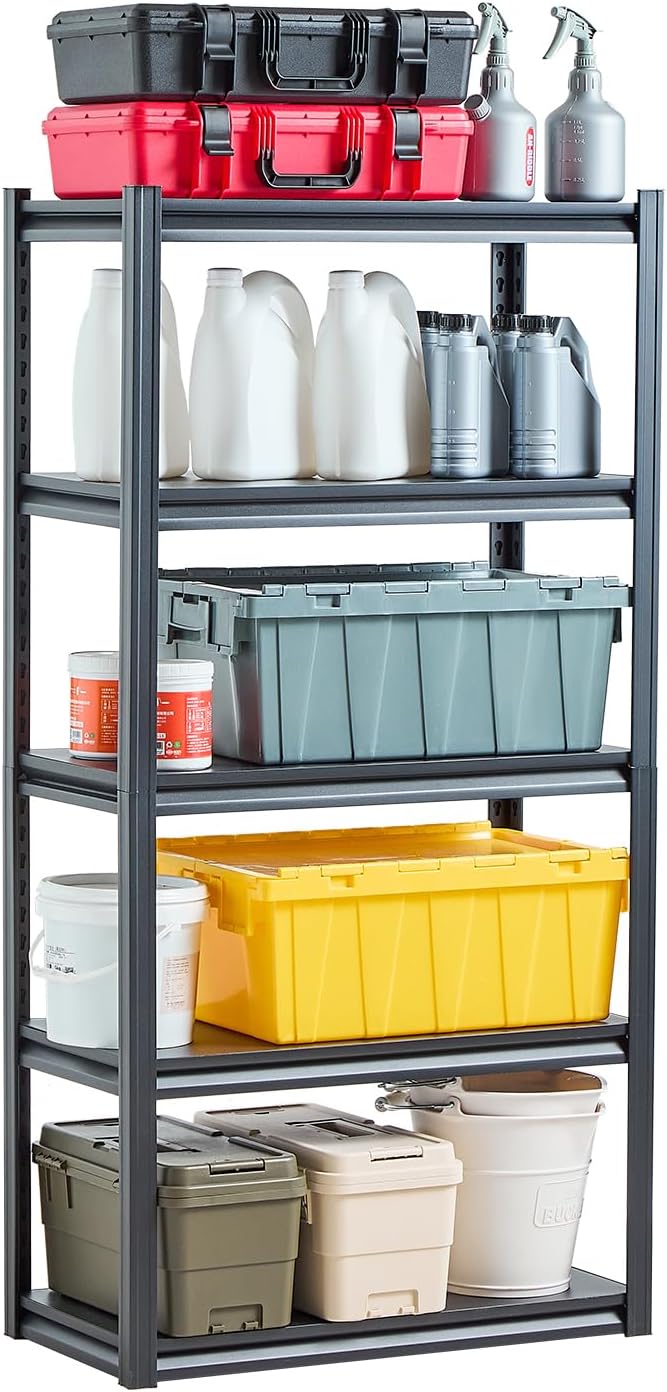 VEVOR Storage Shelves, 2000 lbs, 5 Tier Garage Storage Shelving by VEVOR