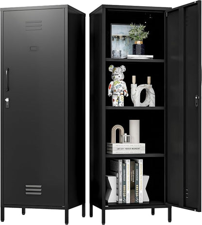 Metal Locker Storage Cabinet by Home