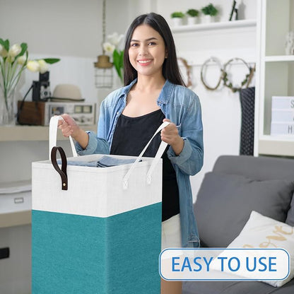 HomeHacks 90L Large Rolling Laundry Basket, Laundry Hamper - Image 6