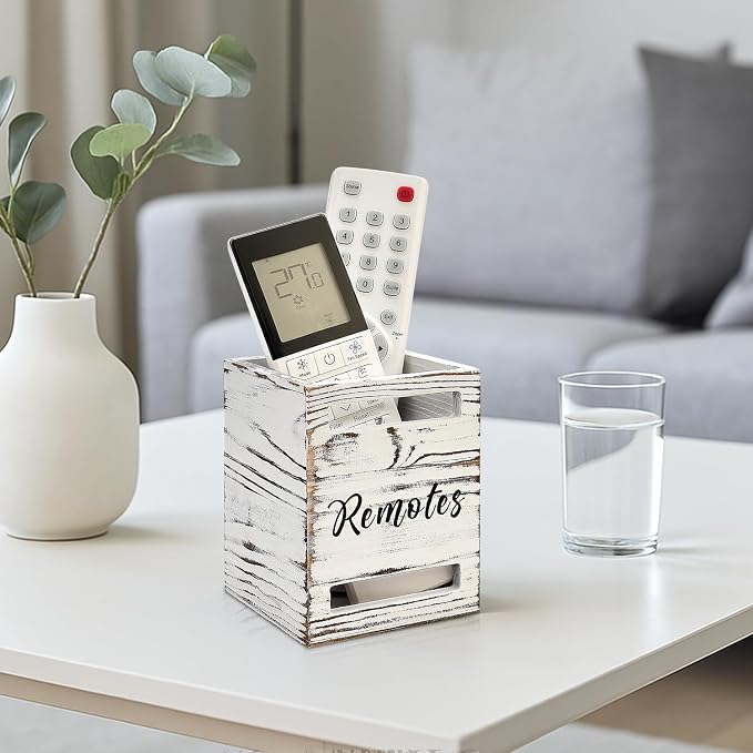 Small Remote Control Holder for Table Bedside Organizer Controller Holder - Image 2