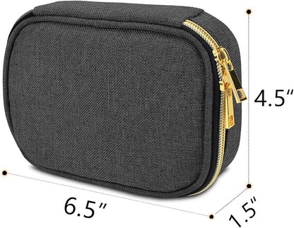 Teamoy Small Jewelry Travel Case, Portable Jewelry Organizer Bag - Image 5