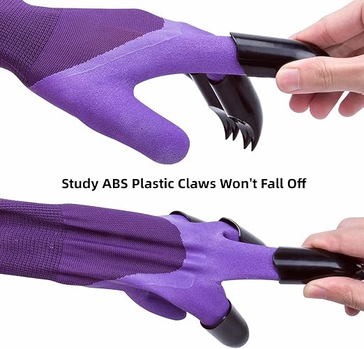 Garden Gloves with Claws, Breathable Gardening Work Gloves - Image 5