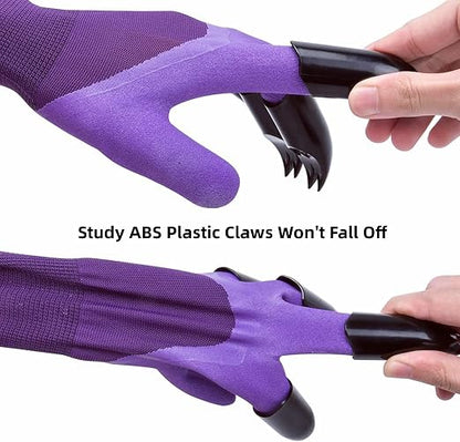Garden Gloves with Claws, Breathable Gardening Work Gloves - Image 5