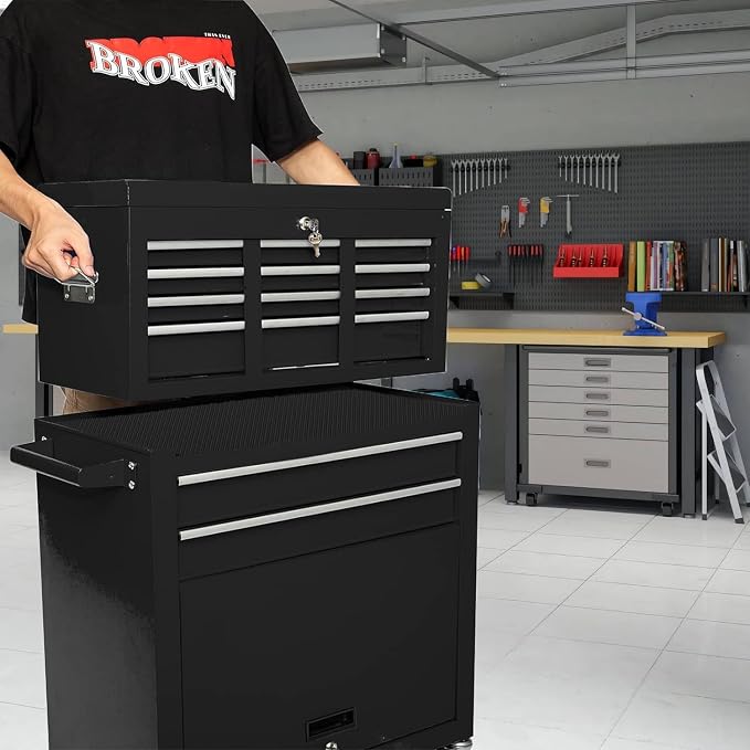 8-Drawer High Capacity Rolling Tool Box - Image 2