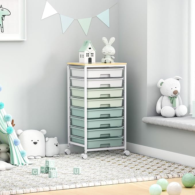 Rolling Storage Utility Cart Organizers - Image 5