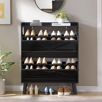 LEYAOYAO Shoe Cabinet Storage for Entryway - Image 6