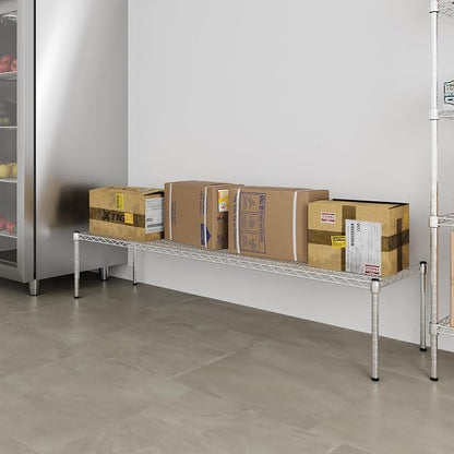 18" Deep x 72" Wide x 14" Height Wire Shelving Kit | 1-Tier | NSF Commercial - Image 6
