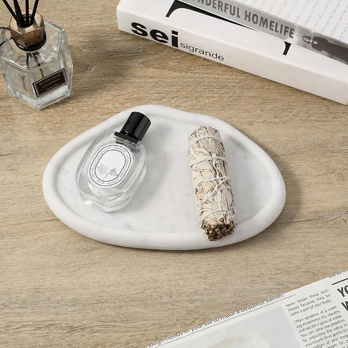Koville Luxurious Natural Marble Vanity Tray - Image 4