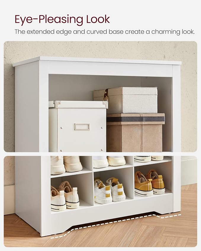 VASAGLE Shoe Storage Cabinet, 10 Tier Shoe Rack Organizer, Holds Up to 30 Pairs - Image 8