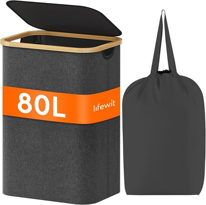 Lifewit 80L Laundry Basket by Lifewit