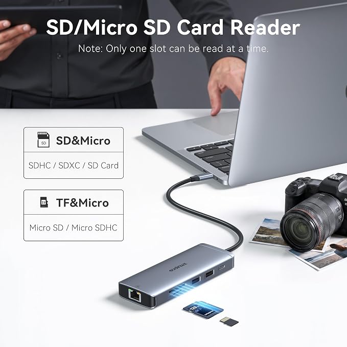 USB C Hub Ethernet USB C Adapters - Image 6