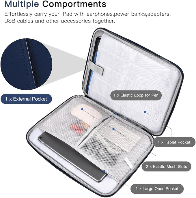 12.9 Inch Tablet Carrying Bag for Samsung Galaxy Tab S9+ Plus/S8+/S7+ Plus/S7 - Image 4