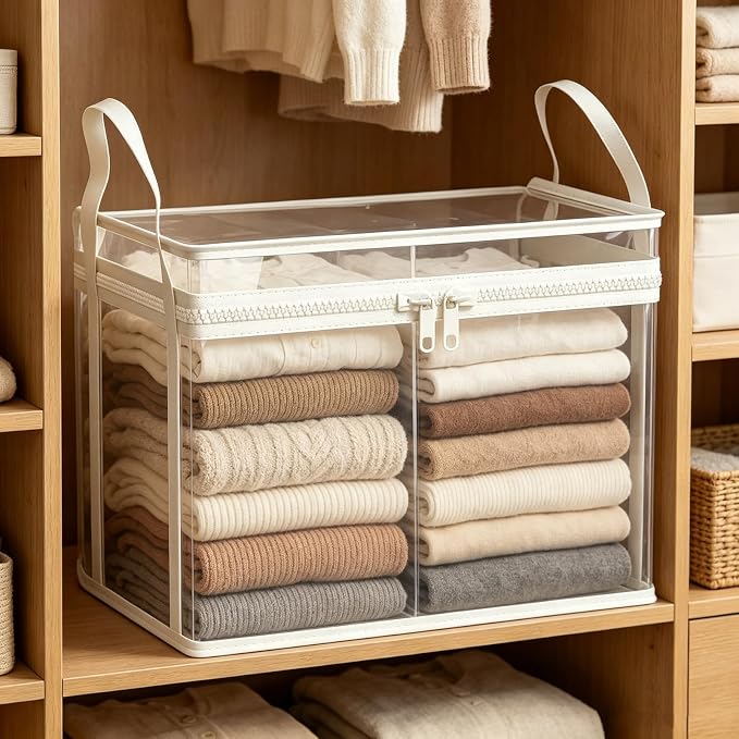 Large Clear Thick Plastic Storage Box - Image 6
