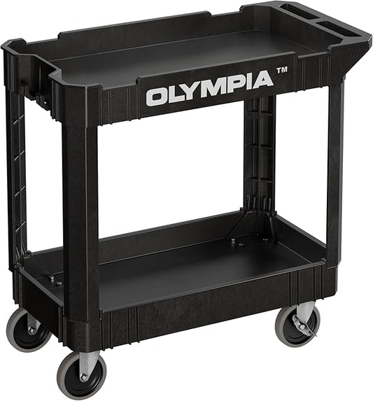 Olympia Tools 87-884-917 Indoor Outdoor Heavy Duty Rolling Utility Cart by OlympiaTools