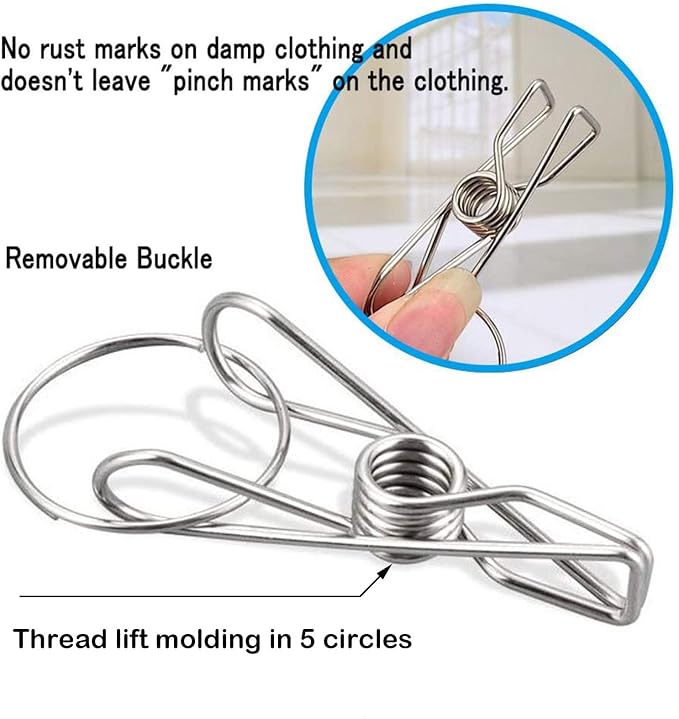 CenYouful 2 Pack Stainless Steel Round Hanging Drying Rack - Image 6