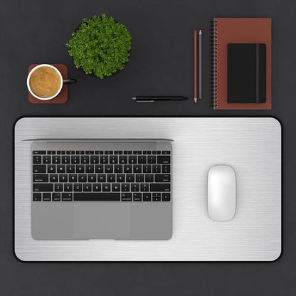 Brushed Metal Texture Desk Mat - Image 2