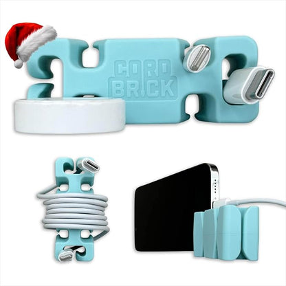 CordBrick Stocking Stuffers for Adults Cord Management Weighted Cord Holder by CordBrick