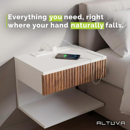 Floating Nightstand Set of 2 - Image 6