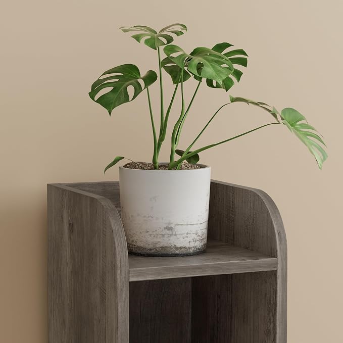 Homhedy Small Bathroom Storage Cabinet, Narrow Toilet Paper Cabinet | Corner - Image 6