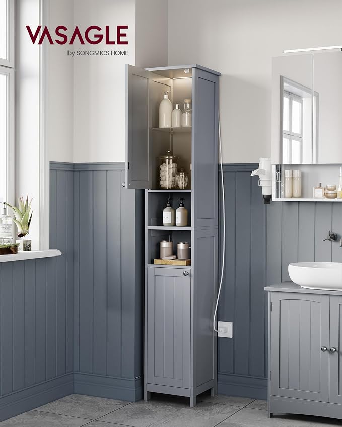VASAGLE Tall Storage Cabinet - Image 2