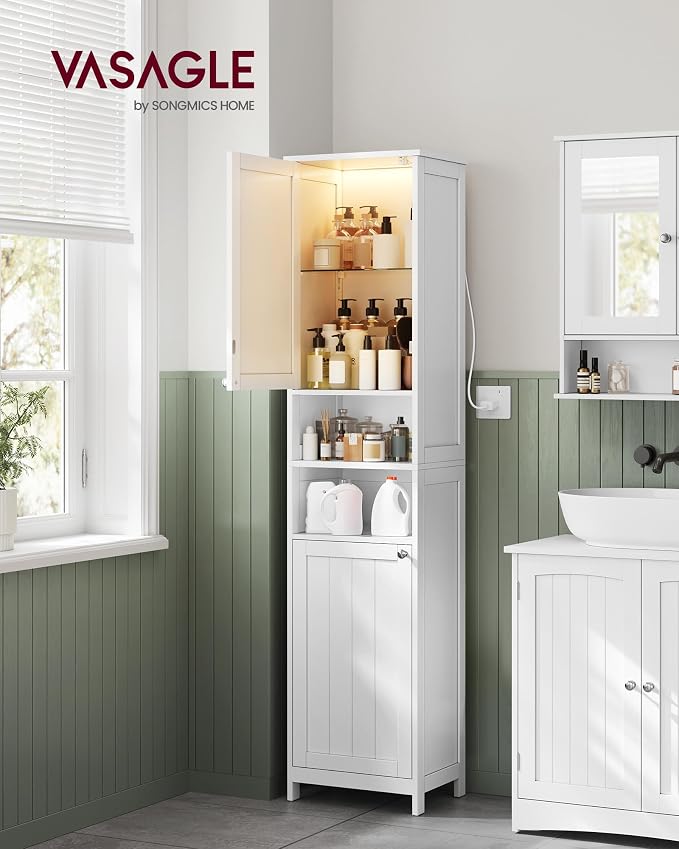 VASAGLE Tall Bathroom Cabinet - Image 2